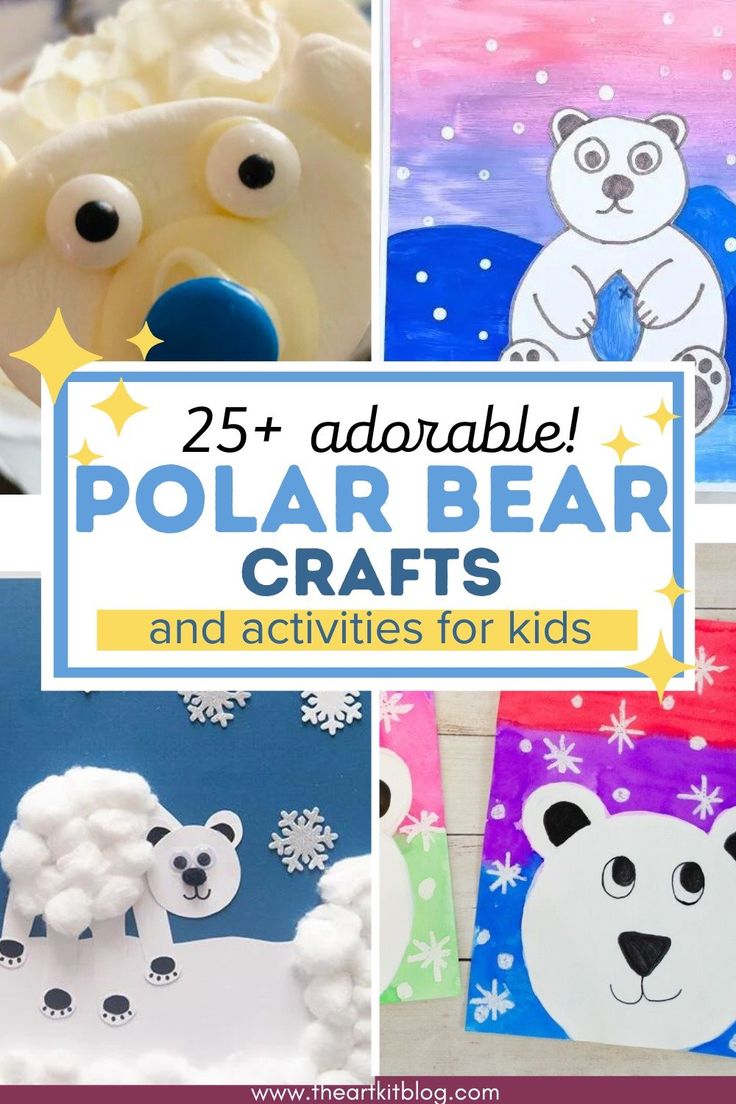 polar bear crafts and activities for kids