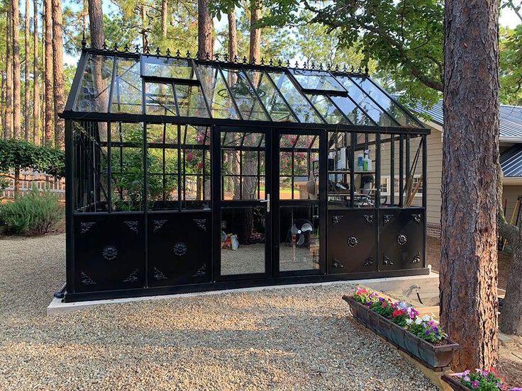 Exaco Janssens Retro Royal Victorian VI34 Greenhouse 10ft x 15ft Victorian Greenhouse, Victorian Greenhouses, Louver Windows, Polycarbonate Panels, Greenhouse Kit, Swinging Doors, Roof Window, Roof Vents, Shade Cloth