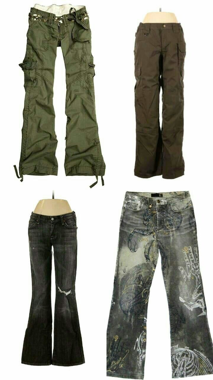 Bundle Style Outfits, Y2k Aesthetic Fashion Grunge, Trash Glam Aesthetic, Fairy Core Jeans, Fairy Grunge Pants Outfit, Cute Outfits Y2k Grunge, Fairy Core Pants, Thrifted Outfits Y2k, Thrift Inspo Grunge