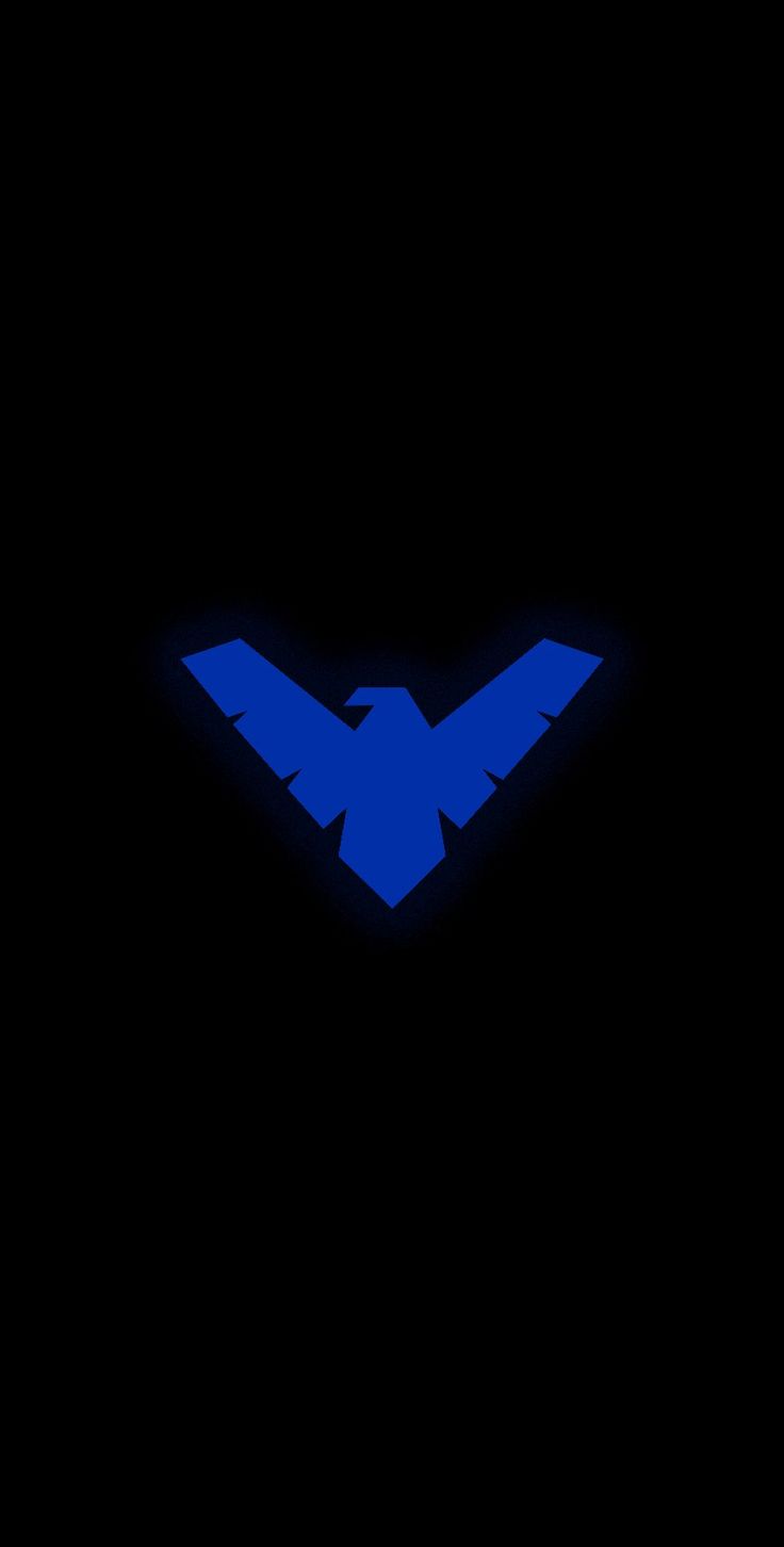 an image of a dark background with a blue bird on it's back side