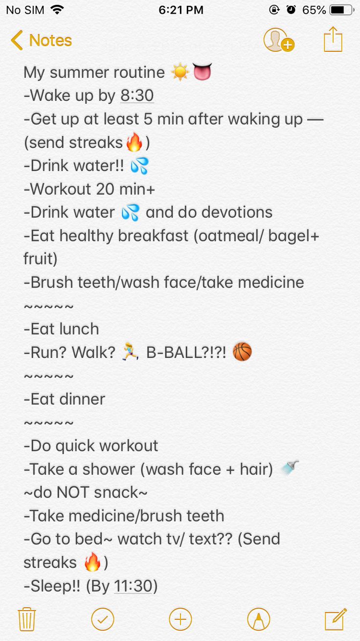 My daily summer routine! Summer Break Routine, Summer Routine Aesthetic, Summer Routine For Teenagers, Healthy Summer Routine, Daily Summer Routine, Summer Day Routine, Healthy Day Routine, Summer Routines, Summer Morning Routine