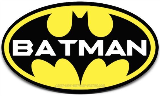 the batman logo is shown in black and yellow with white letters that read'batman '