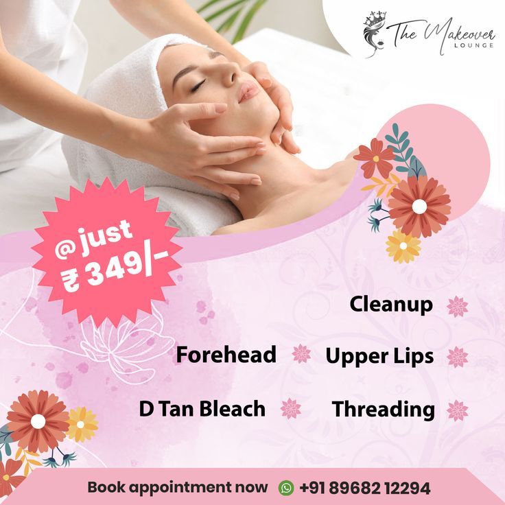 Beauty Parlour Offers, Parlour Packages Offer, Beauty Salon Poster Design Ideas, Beauty Parlour Offer Poster, Parlour Ideas, Beauty Parlour Makeup, Beauty Post Ideas, Beauty Salon Price List, Engagement Hand