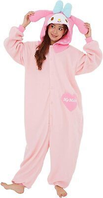 Sanrio My Melody Pajama Costume Cosplay Fleece Kigurumi For Adult 5'4" To 5'7" | eBay Adult Onesie Pajamas, Pajama Costume, Onesie Costumes, Animal Onesie, Couples Outfit, Sanrio My Melody, Unisex Onesies, Animal Costumes, Onesie Pajamas