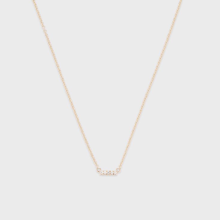 A delicate and modern piece that pairs well with any style! G-H color, SI clarity, 0.03ctw Adjustable chain length Keepsake Ideas, Old Jewelry, Chain Lengths, Chain Length, Diamond Jewelry, Natural Diamonds, Chelsea, Gold Necklace, Diamonds