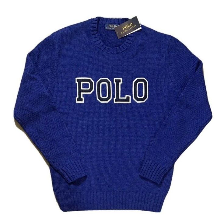 Polo Sport Ralph Lauren Crewneck Logo Sweater Pullover Royal Blue Men’s Size S. Condition Is "New With Tags". Shipped With Usps Priority Mail. Will Be Shipped With Tracking Information From A Smoke Free Home! 100% Authentic Product I Have 100% Feedback Rating As A Buyer And Seller, Buy From A Seller You Can Trust Ralph Lauren Crewneck, Khaki Sweater, Baby Blue Sweater, Mens Pullover Sweater, Polo Ralph Lauren Sweater, Pullover Sweater Men, Fashion Pics, Polo Sport Ralph Lauren, Blue Crew