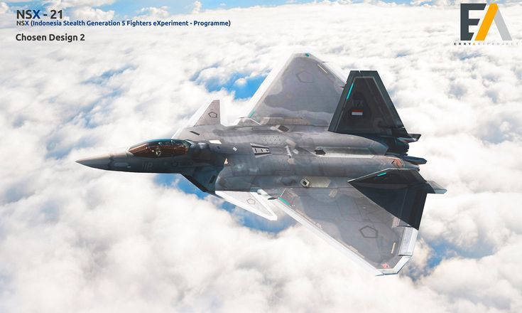 a fighter jet flying through the sky above clouds