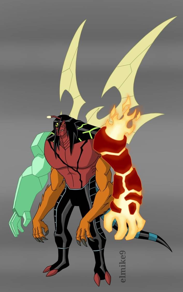 an image of a cartoon character with flames