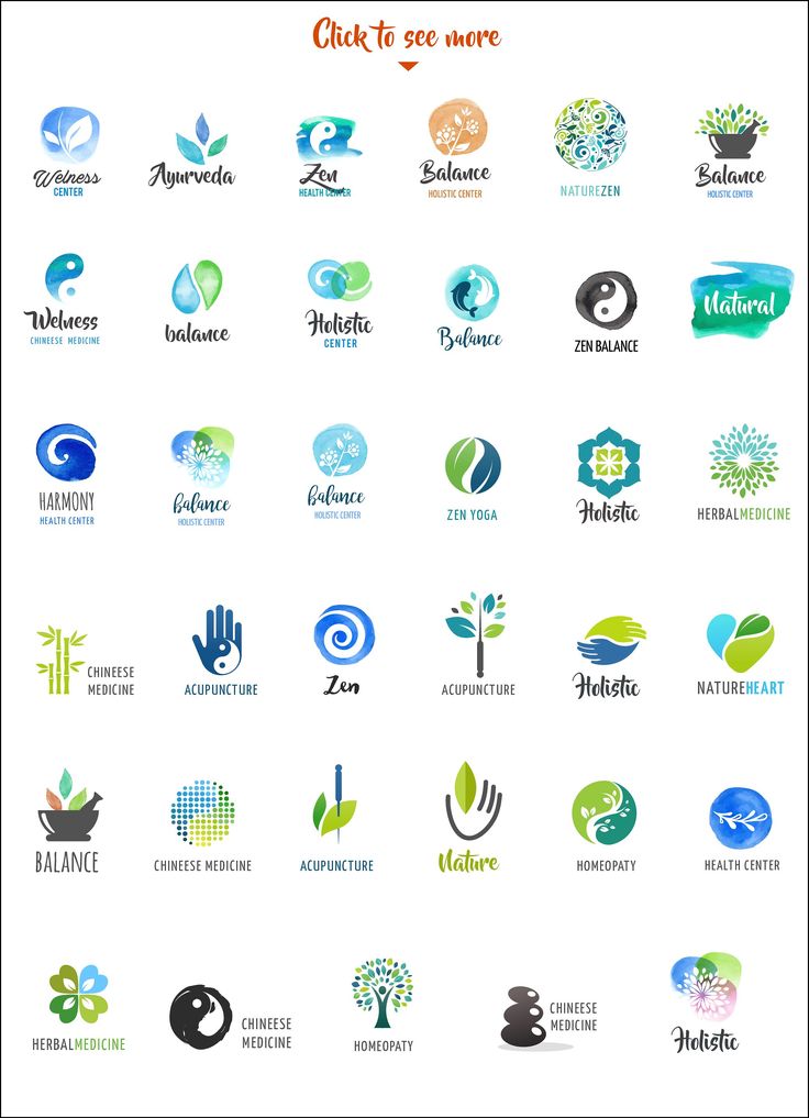 the logos for different businesses are shown here