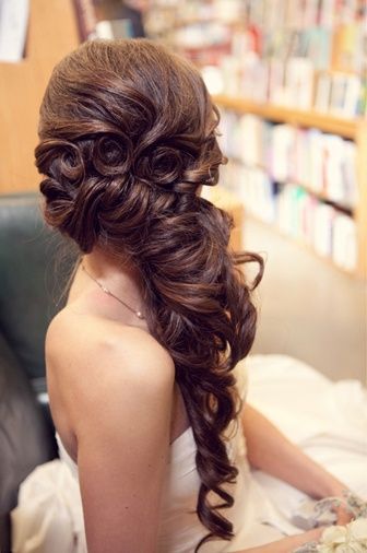 Sanggul Modern, Scene Girl, Wedding Hairstyles For Long Hair, Wedding Hair And Makeup, Hair Dos, About Hair, Gorgeous Hair, Prom Hair, Pretty Hairstyles