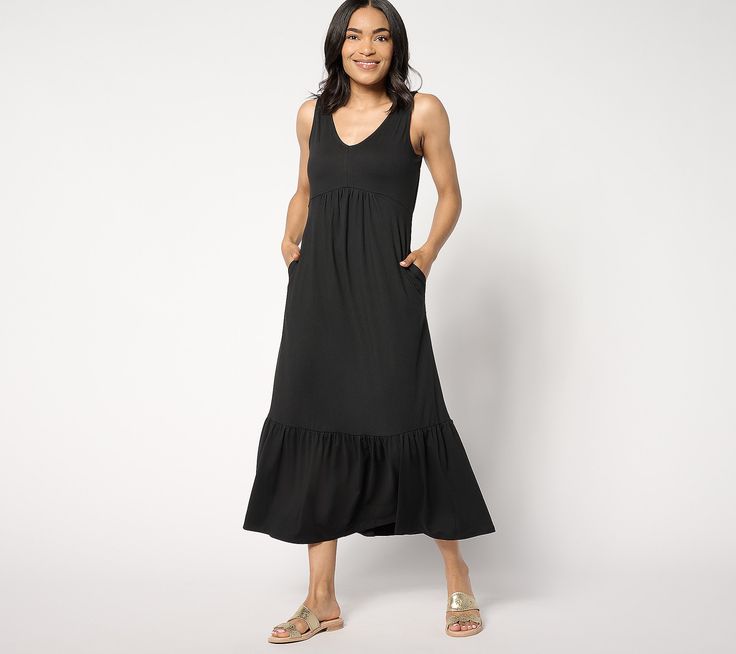 Stay stylish yet well within your comfort zone even when the temps are rising. Cool, casual, and carefree, this maxi dress makes the most-wanted list for relaxing stay-cations, beachy vacays, and weekend getaways. From Cuddl Duds. V-neck Maxi Dress For Beach Season Loungewear, Breezy Spring Loungewear Maxi Dress, Breezy Spring Maxi Dress For Loungewear, Breezy Maxi Dress For Loungewear, Breezy Maxi Length Dress For Loungewear, Spring Beach Sundress For Loungewear, Breezy Maxi Dress For Spring Loungewear, Sleeveless Summer Maxi Dress For Loungewear, Sleeveless Maxi Dress For Beach Season Loungewear