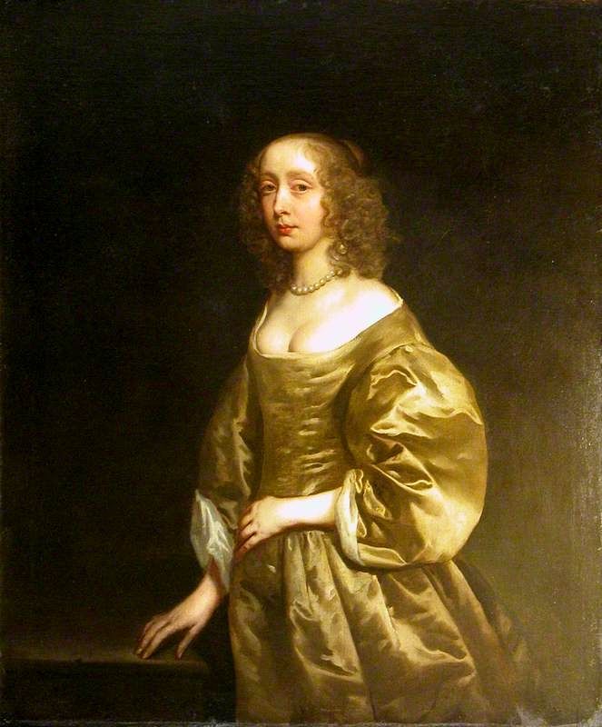 Portrait of Mrs Sackville Sir Peter Lely - Date unknown Peter Lely, Kingston Lacy, Aberdeen Art Gallery, Lady Ann, 17th Century Fashion, Lady Elizabeth, John Stones, The Ancient One, 17th Century Art