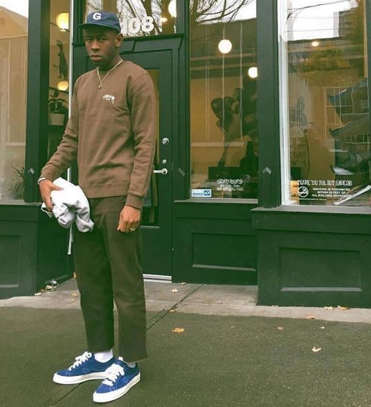 Golf Wang, Tyler the Creator Aesthetic Rappers, Tyler The Creator Fashion, Tyler The Creator Outfits, Tyler The Creator Wallpaper, Golf Wang, Converse One Star, Mens Outfit Inspiration, Young T, Tyler The Creator