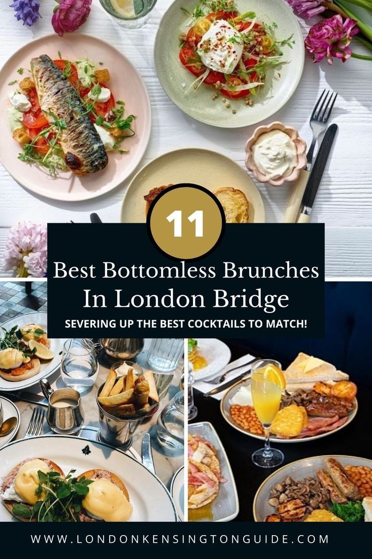 the best brunches in london bridge serving up the best cocktails to match