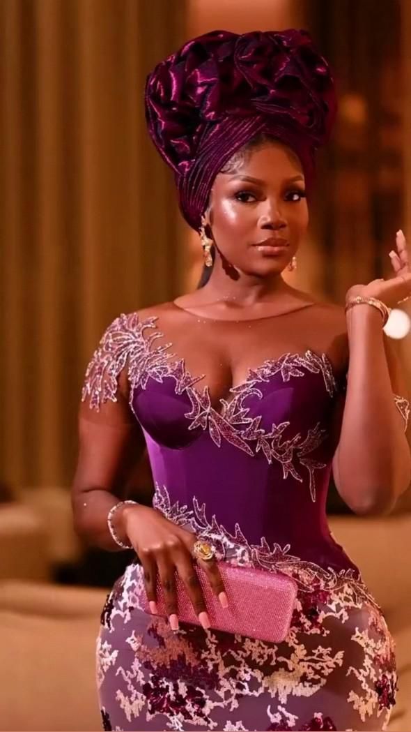 Queen Sheba, Nigerian Lace Dress, Aso Ebi Lace, Aso Ebi Lace Styles, Igbo Bride, Nigerian Dress, Nigerian Lace Styles Dress, Nigerian Lace Styles, African Lace Styles