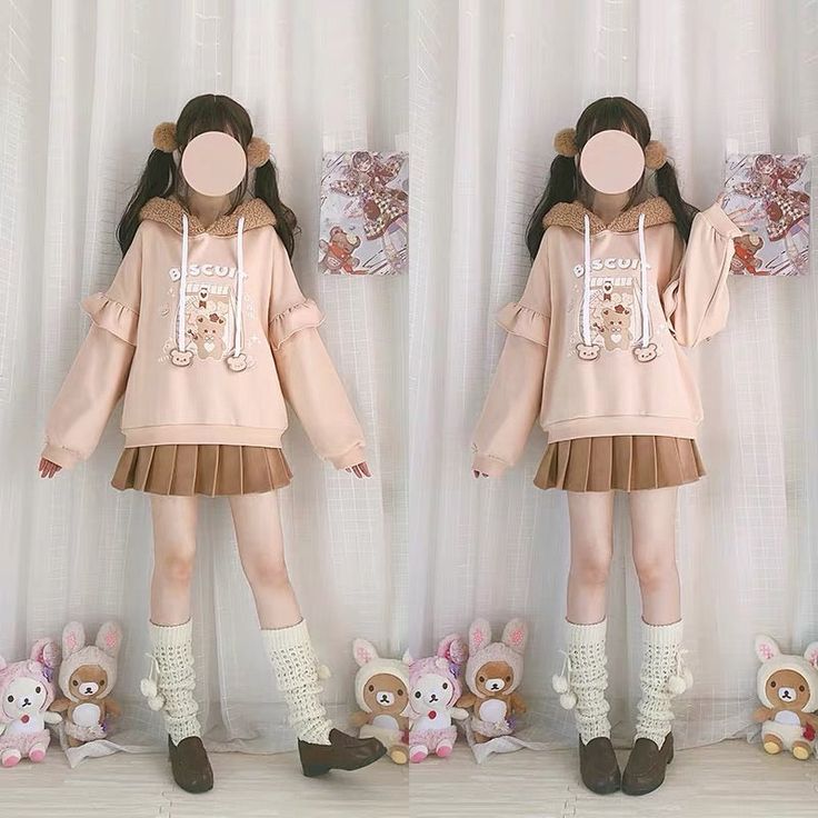 Kawaii Bear Hoodie PN3740 ●Size: Length 63 cm,bust 122 cm,shoulder 62 cm,sleeve 48 cm. ●Material:cotton ●About Shipping: We attach great importance to the orders of each customer and parcel delivery. 1.Processing time: 2-3 business days. 2.Shipping time: 10-15 business days to US, please allow 3-4 weeks shipping to other country.(Shipping times can be affected by variable customs clearance times or public holidays.) Kawaii Cotton Sweatshirt For School, Cotton Kawaii Sweatshirt For School, Oversized Kawaii Sweatshirt For Winter, Spring Kawaii Long Sleeve Sweater, Oversized Kawaii Winter Sweatshirt, Oversized Kawaii Sweatshirt With Long Sleeves, Oversized Kawaii Long Sleeve Sweater, Kawaii Long Sleeve Sweater For Streetwear, Pink Harajuku Long Sleeve Sweater