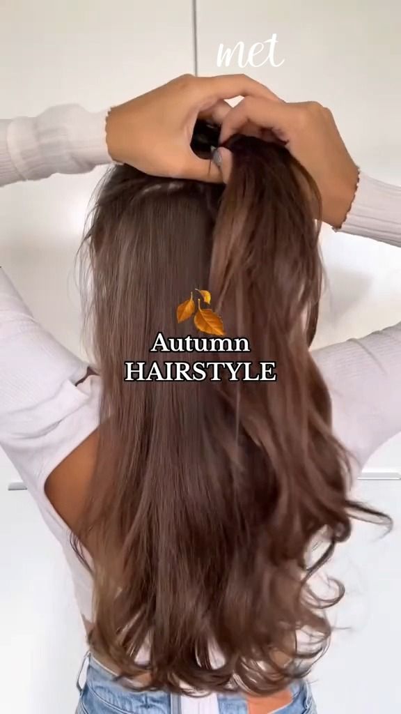 Easy half-up to try this fall season ✨ | Easy half-up to try this fall season ✨ | By MetDaan Hairstyles | Make sure your hair looks on point this fall season with this easy and stunning idea. Fall Highlights, Redken Shades Eq, Fall Hair Trends, Balayage Brunette, Fall Hair Color, Blonde Balayage, Hair Transformation, Half Up, Fall Season