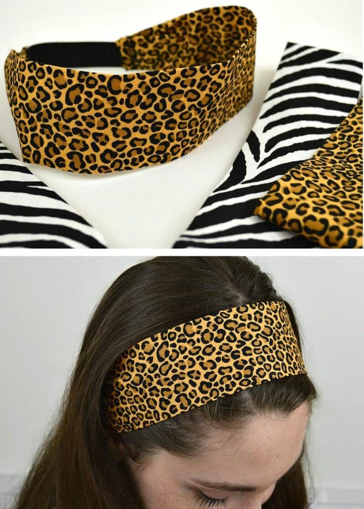 College Care Package Ideas, Fabric Headbands Diy, Care Package Ideas, Baby Toys Diy, Package Ideas, College Care Package, Fabric Sewing Patterns, Animal Print Fabric, Fabric Headbands