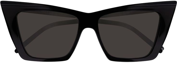 A new contemporary acetate extreme cat-eye shape enriched by a peculiar spoiler on the top part of the frame. The style is available in Saint Laurent iconic acetate color palette. The logo is laser engraved on both temples. Contemporary Cat Eye Sunglasses With Polarized Lenses, Contemporary Cat Eye Sunglasses With Gradient Lenses, Sleek Black Acetate Cat Eye Sunglasses, Black Acetate Cat Eye Sunglasses For Evening, Modern Black Acetate Cat Eye Sunglasses, Contemporary Black Sunglasses With Gradient Lenses, Eyeglass Case, Prescription Sunglasses, Eye Shapes