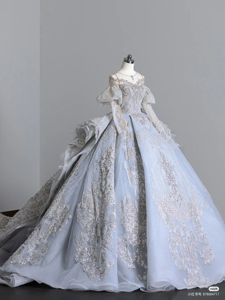 Blue Ball Gown Aesthetic, Ball Gown Aesthetic, Aesthetic Wedding Dress, Old Airplane, Gown Aesthetic, Ball Gowns Fantasy, Debut Gowns, Gaun Abad Pertengahan, The Thieves