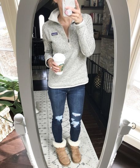 Casual Friday  #ShopStyle #shopthelook #SpringStyle Patagonia Vest Outfits For Women, Vest Outfits For Women, Patagonia Vest, Patagonia Pullover, Burberry Coat, Cute Fall Outfits, Casual Friday, Vest Outfits, Winter Mode