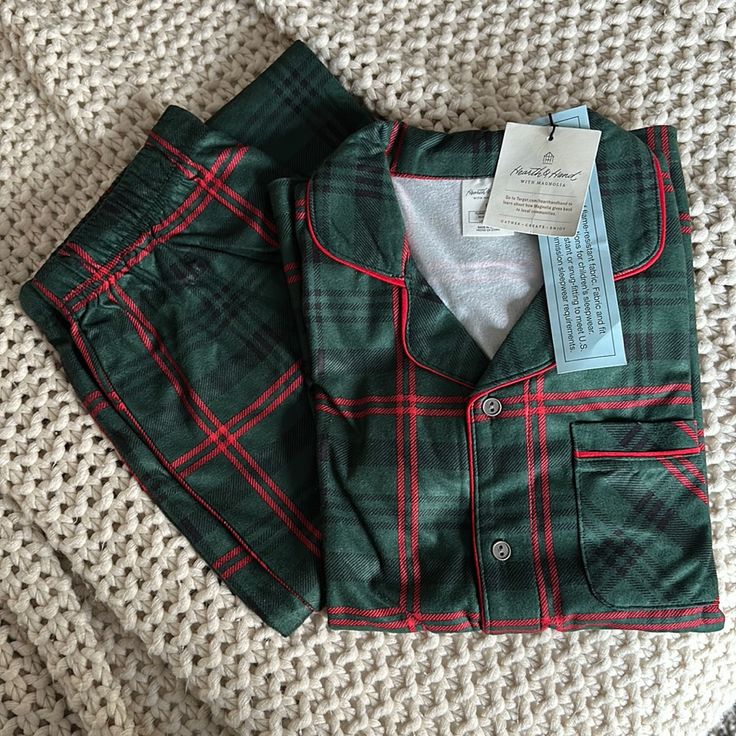 Nwt Hearth And Hand By Magnolia, Holiday Pajamas. Size 12 For Boy/Girl (Multiple, See Other Listings) Plaid Cotton Sleepover Sets, Plaid Cotton Sleep Sets, Plaid Cotton Sets For Sleepover, Plaid Cotton Sleepwear Sets, Plaid Winter Sleepwear, Plaid Cotton Loungewear Sets, Winter Plaid Sleepwear, Cotton Christmas Sleepwear For Overnight, Cotton Sleep Sets For Christmas