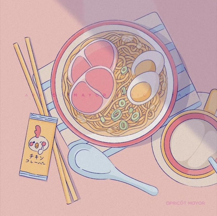 an image of a plate of food with chopsticks next to it on a table