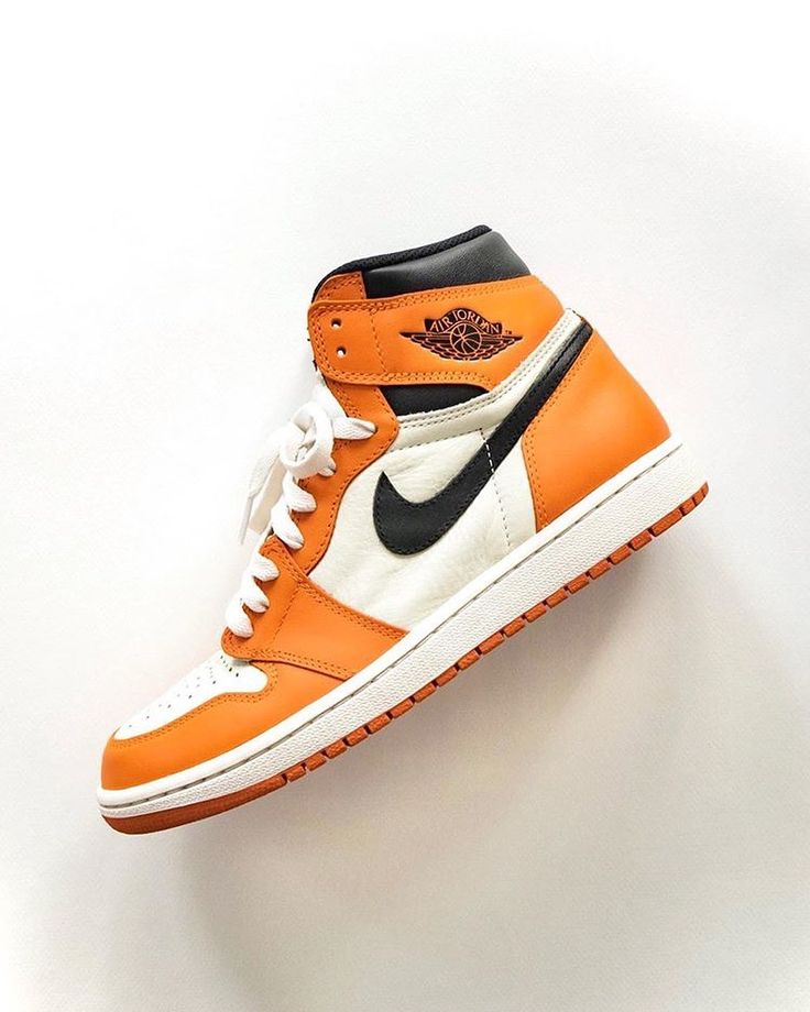 Jordan 1 High Orange, Jordan Shoes Orange, Air Jordan 1 Orange, Jordan 1 Orange, Orange Jordan, Snicker Shoes, Air Jordan 1 Outfit, Nike Air Jordan Shoes, Gents Hair Style