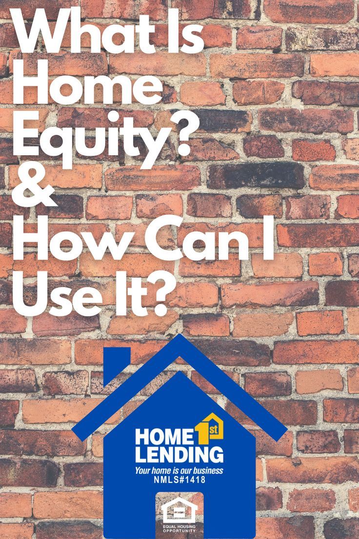 a brick wall with the words what is home equity and how can i use it?