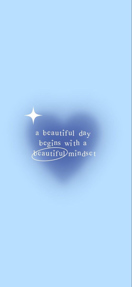 a blue background with the words beautiful day begins with a beautiful moment