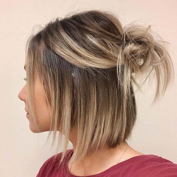 Next Day Hair, Elegant Updos, Short Hair Trends, Bob Hairstyles For Fine Hair, Hair Easy, Updo Hairstyles, Penteado Cabelo Curto, Short Hairstyle, Short Hair Updo