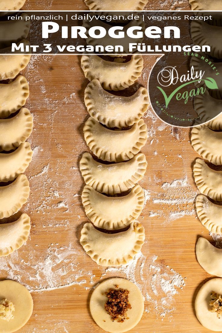 the pies are ready to be baked in the oven for dinner or desserting