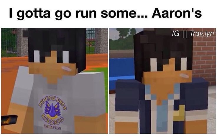 two different pictures of the same character in minecraft, one with an angry look on his face