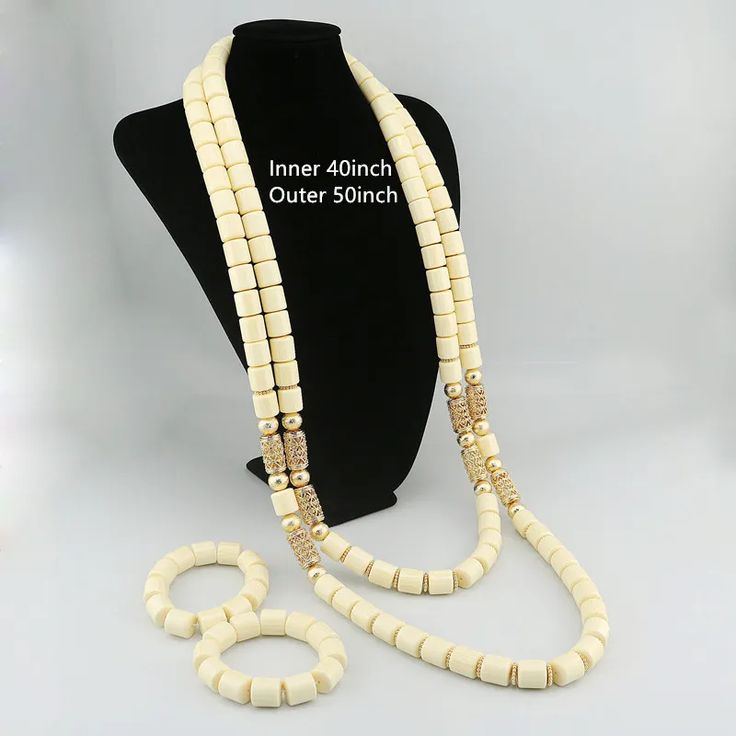 Elevate your Nigerian wedding or party look with this Bead Jewelry. Handcrafted with care, these jewelry pieces add a touch of color and cultural significance to your ensemble, making you stand out with traditional elegance. African Wedding Jewelry, Nigeria Wedding, Wedding Jewelry Set, Nigerian Wedding, Party Look, African Wedding, Bead Jewelry, Wedding Jewelry Sets, Party Looks