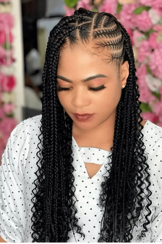 Protective Box Braid Styles, Big Braids For Black Women, Protective Style Braids, Twisted Hair, Big Braids, Feed In Braids Hairstyles, Feed In Braids, Long Box Braids, African Hair Braiding Styles