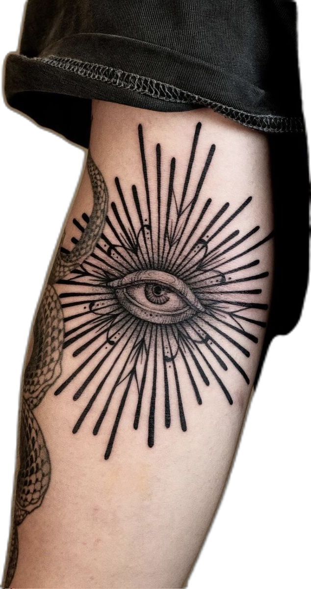 Seeing Eye Tattoo, Third Eye Tattoos, Tato Flash, All Seeing Eye Tattoo, Elbow Tattoos, Muster Tattoos, Tattoos Inspo, Drawing Tattoo, Trippy Wallpaper