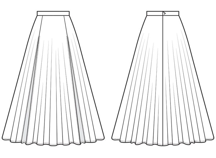 Get swept away in the most romantic floor length full circle skirt pattern. It features a high waist, hidden zipper on the back and 2 front high slits. Find your flow and make waves with our ultra comfy circle skirt sewing pattern! PATTERN INCLUDESsizes EU 34, 36, 38, 40, 42, 44, 46 Each pack also includes:Step-By-Step sewing instructions in EnglishHow much fabric you need for each sizeFabric suggestions and materialsA pattern layoutVisible seam allowanceHow to print the patternMeasurements are Skirt Flat Sketch Front And Back, 8 Panel Skirt Pattern, Maxi Skirt Technical Drawing, Long Skirt Flat Sketch, Pleated Skirt Technical Drawing, Long Skirt Technical Drawing, Pleated Skirt Flat Sketch, Long Skirt Sketch, Maxi Skirt Pattern Free