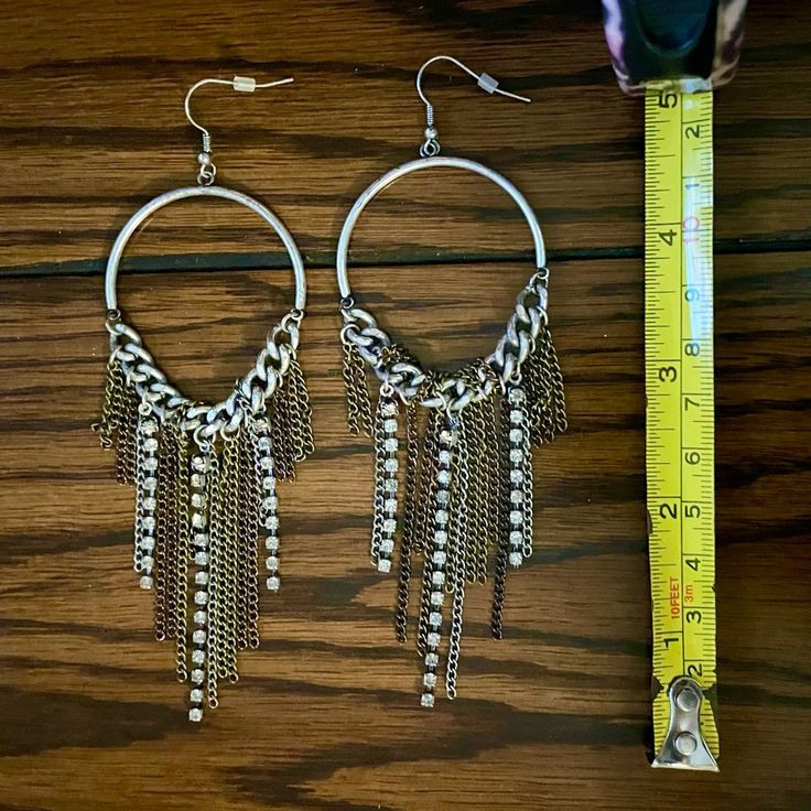 Brand New: Sexy & Fun Hoop-Dangly Earrings - Perfect To Match Any Outfit, Esp Perfect For A Night Out On The Town! Sexy Fun & Unique Perfect 5 Rated Seller Bundle 2 Items For Discount Same Day Shipping Highest Quality Products Nickel-free Metal Hoop Earrings For Party, Trendy Dangling Charms Earrings For Party, Adjustable Silver Hoop Earrings For Party, Trendy Metal Dangle Hoop Earrings, Trendy Dangle Hoop Earrings, Adjustable Metal Dangle Chandelier Earrings, Party Hoop Earrings With Dangling Charms, Trendy Nickel Free Metal Chandelier Earrings, Nickel-free Metal Chandelier Earrings For Party