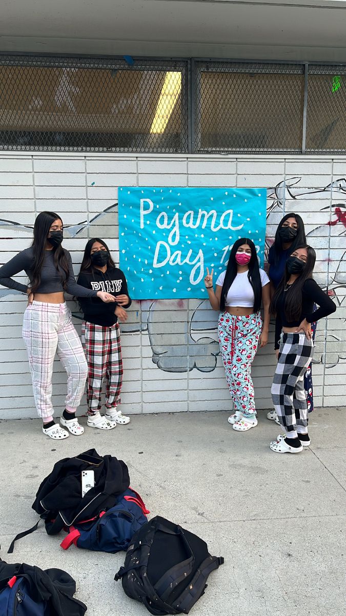 Pajama Spirit Day, Cute Pajama Day Outfits For School, Pajama Day Outfits Spirit Week, Pj Day Spirit Week Outfits, Pajama Day Spirit Week, Fundraiser Ideas School, Pajama Party Outfit, Pajama Day At School, Pj Outfit