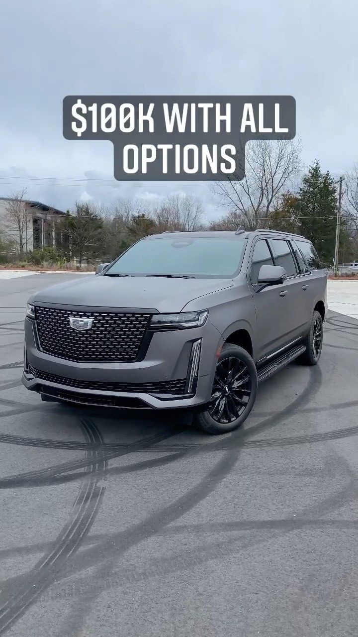 a silver suv is shown with the words $ 18k with all options on it