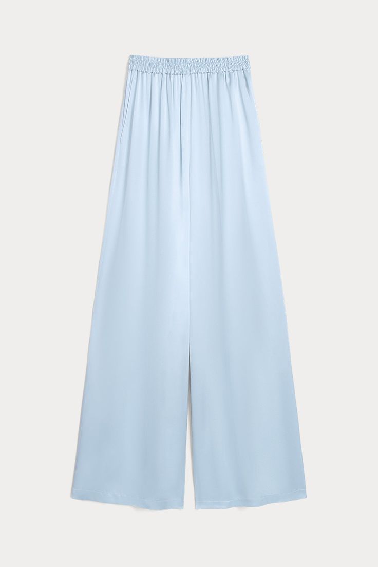 Women's Evan Silk Wide-Leg Pant Silk Wide Leg Pants, Genetically Modified, Silk Charmeuse, Upgrade Your Style, If You Love, Colorful Sweaters, Wide Leg Pants, Your Style, Timeless Elegance