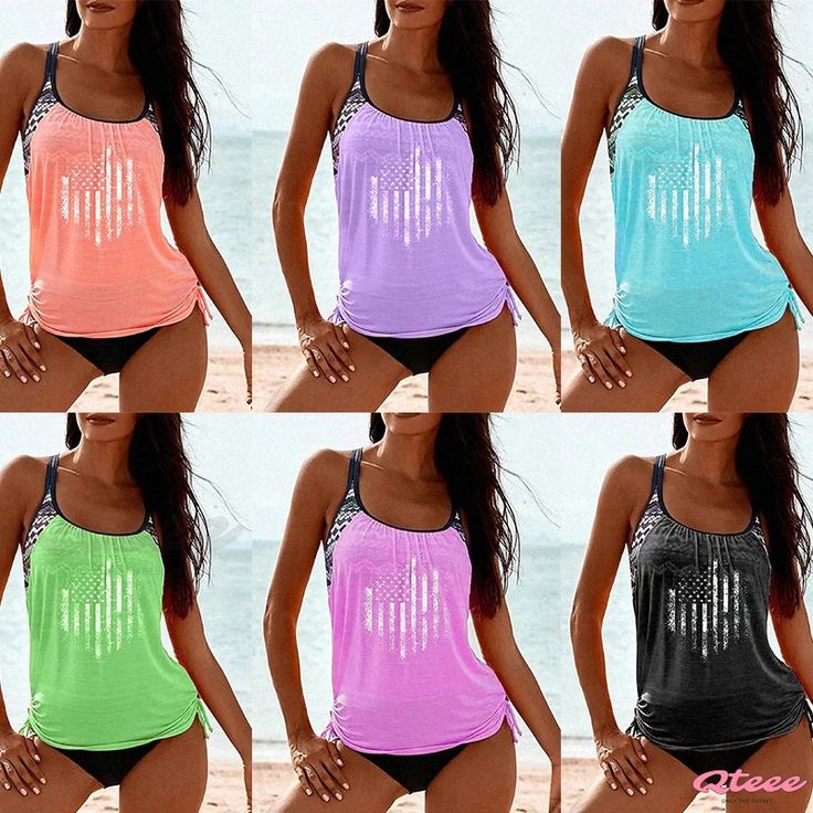 Serene Shores Braided Beachwear Wrap Casual Tankini For Beach Season, Beachwear Tops For Pool, Beach Season Tops For Pool Beachwear, Beach Season Beachwear Tops For Pool, Casual Vacation Tankini For Swimming, Printed Beachwear Tops For Pool, Casual Tankini For Poolside And Beach Season, Casual Summer Tops For Pool, Casual Summer Pool Tops