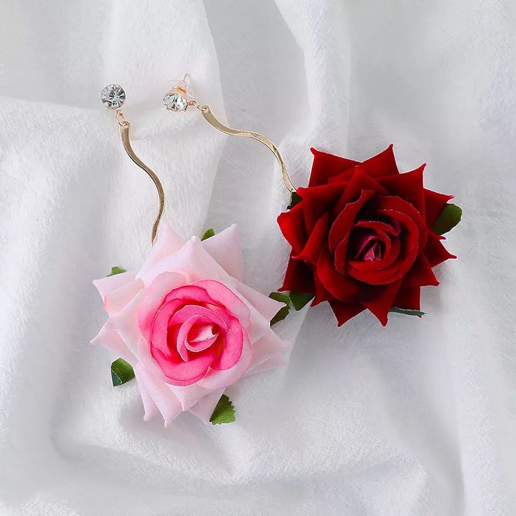 ..How gorgeous are these rose petal earrings? -Choose from 2 different colors -Lightweight -L 11.6cm Pink Rose Design Flower Earrings For Valentine's Day, Rose Red Flower Earrings With Rose Design, Rose Red Flower-shaped Earrings With Rose Design, Rose Flower Earrings For Valentine's Day, Rose Red Valentine's Day Earrings With Rose Design, Rose Red Earrings With Rose Design For Valentine's Day, Rose Red Rose Design Earrings For Valentine's Day, Valentine's Day Rose Flower Earrings, Rose Flower Drop Earrings For Party