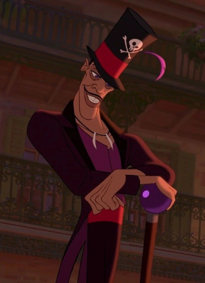 an animated man with a top hat and cane pointing to something in front of him