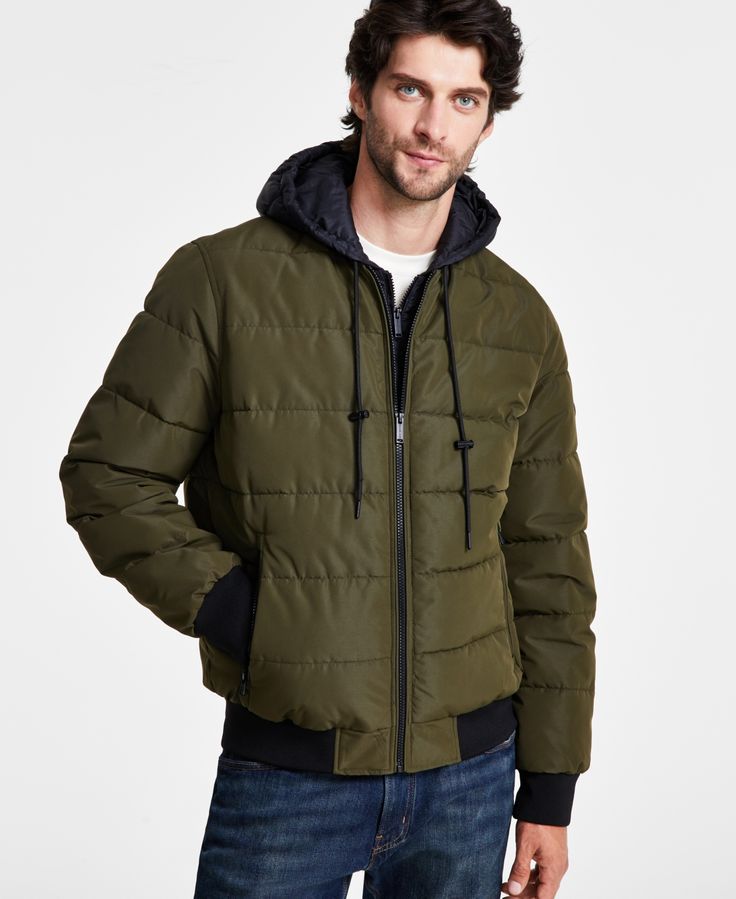 in stock Mens Puffer Jacket, Michael Kors Men, Men's Coats & Jackets, Mens Hooded, Jackets Online, Puffer Jacket, Puffer, Bomber Jacket, Buy Online