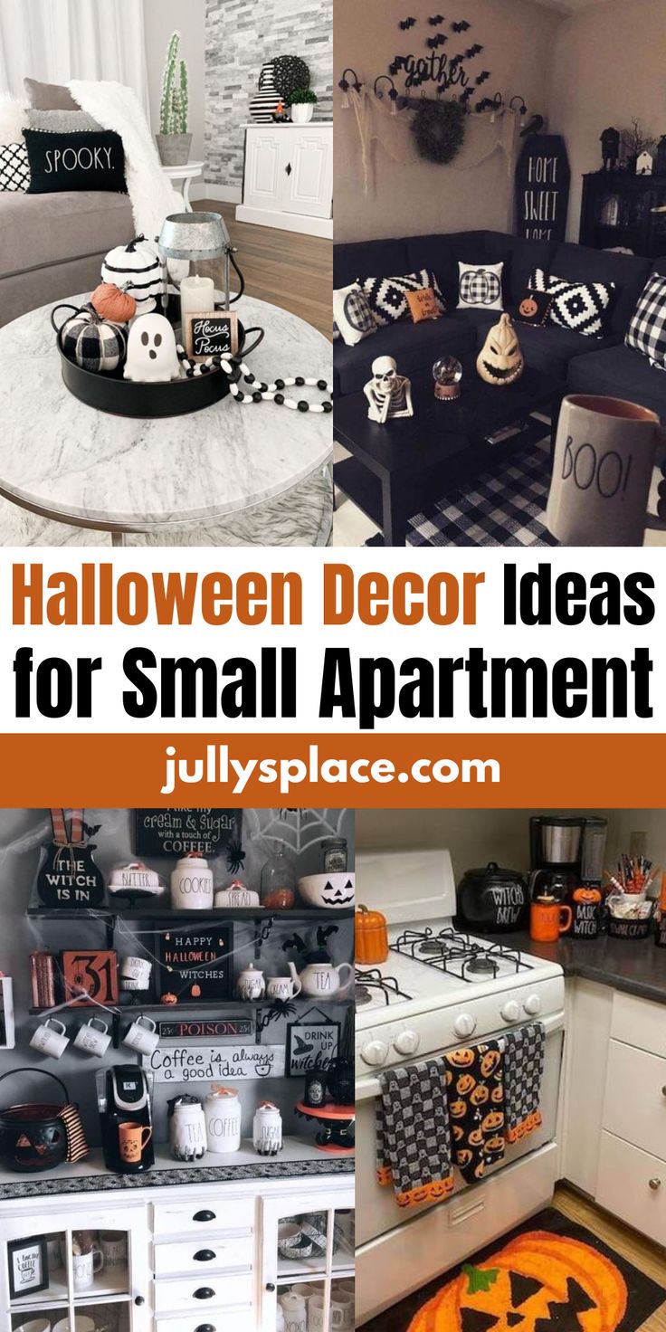 halloween decor ideas for small apartment that are easy to decorate and fun to do with kids