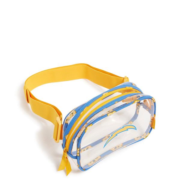 Explore the Vera Bradley NFL lineup of top-rated styles sure to capture your team spirit. This clear belt bag is your go-anywhere sidekick. Interior features a ribbon loop for keys Zip closure. Vera Bradley NFL Clear Small Belt Bag Women in Los Angeles Chargers Bandana Belt Bag Women, Chargers Logo, Los Angeles Chargers Logo, Small Belt Bag, Clear Belt, Designer Belt Bag, Vinyl Exterior, Small Belt, Backpack Lunch Bag