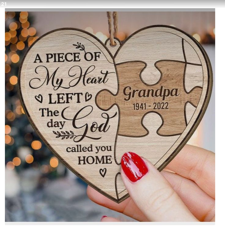 Grandpa Loss, Scroll Saws, Dad In Heaven, Stencils For Wood Signs, Farmhouse Ornaments, Mod Podge Crafts, Christmas In Heaven, Diy Wooden Projects, Remembrance Gifts