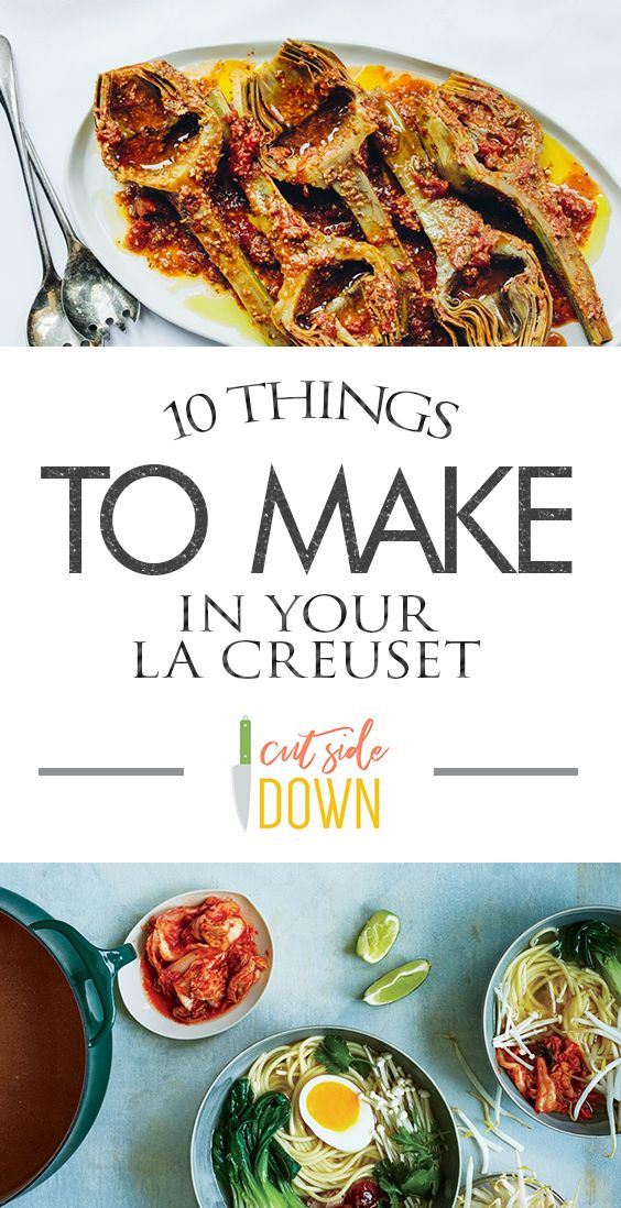 the cover of 10 things to make in your la creuet