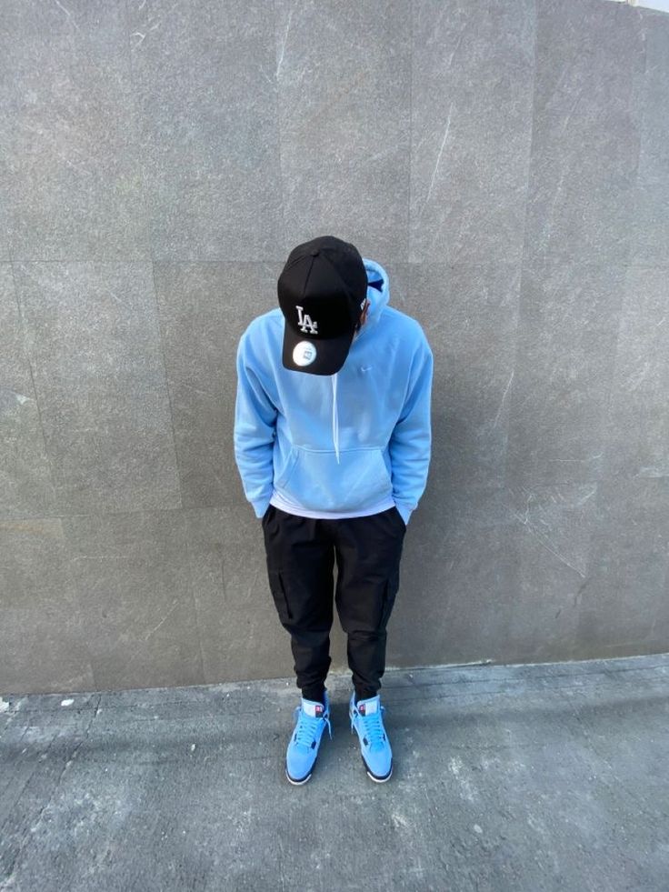 University Blue 4s Jordans Outfit Men, Jordan 4 Blue Outfit Men, Unc Jordan 4s Outfit Men, Blue Drip Outfit Men, Jordan 4 University Blue Outfit Men, University Blue Jordans Outfit 4s, Jordan 4 Unc Outfit Men, Unc 4s Outfit, Jordan 4 Unc Outfit